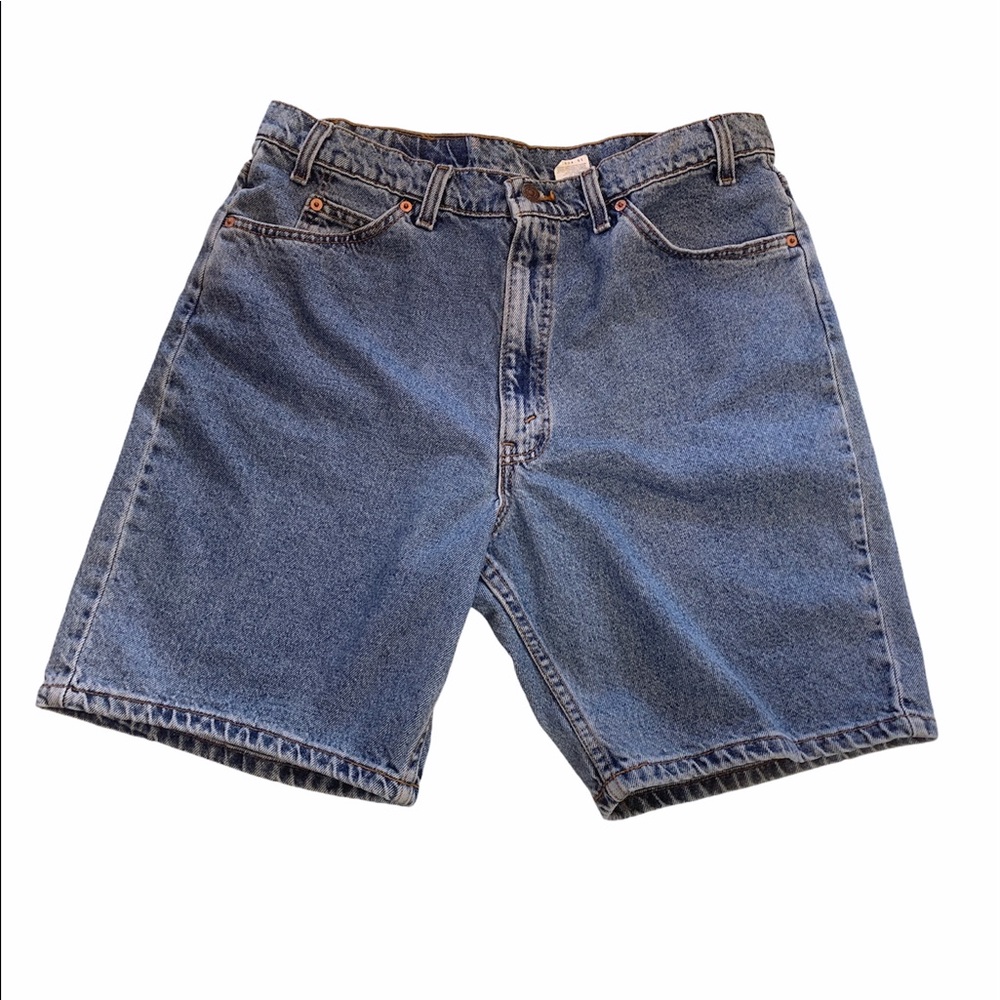Vintage LEVI’S Denim Shorts Orange Tab Size 38